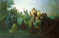 Paul Gustave Dore - JESUS PRECHANT SUR LA MONTAGNE